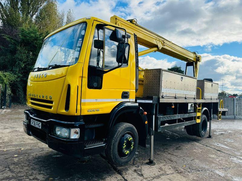 IVECO 120E18 4X2 LORRY C/W SKY KING 299TJ ARIEL PLATFORM *VIDEO*