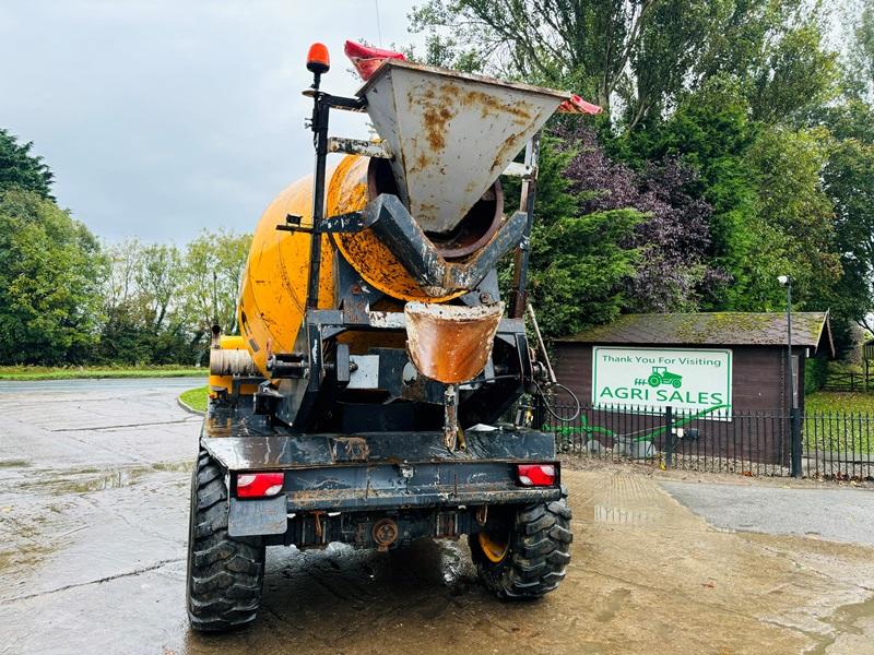 DIECI LH683 SWIVEL TIP CEMENT MIXER *YEAR 2013, 4452 HOURS* C/W 4 WHEEL STEER *VIDEO*