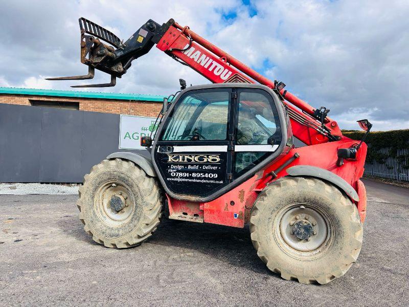 MANITOU MT932 4WD TELEHANDLER *READING 3627 HOURS*C/W PALLET TINES*