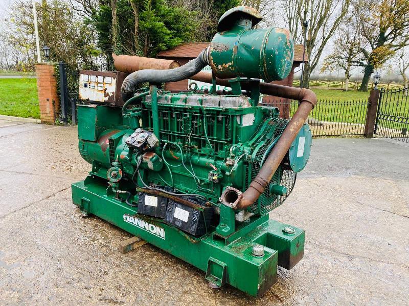 STAMFORD 120KVA GENERATOR C/W LISTER ENGINE