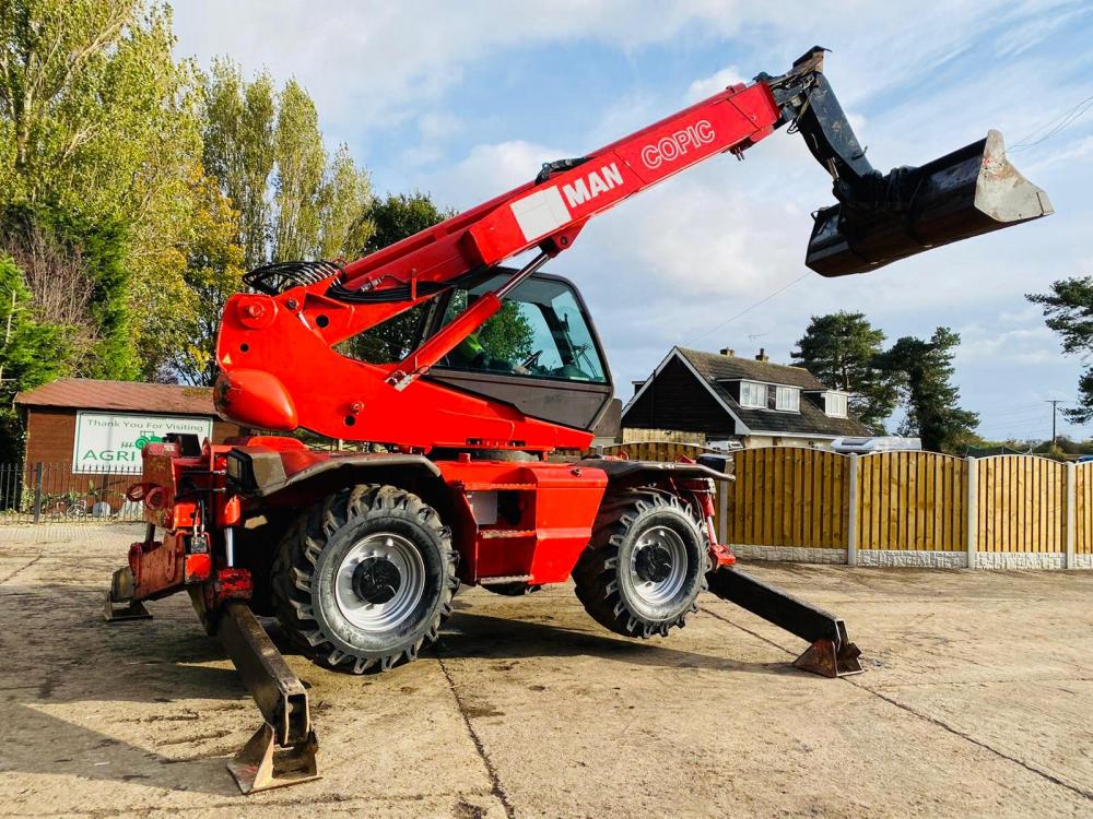 MANITOU MRT1542 ROTO TELEHANDLER * YEAR 2007 * C/W BUCKET