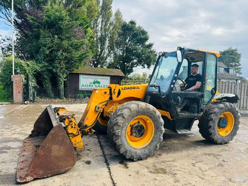 JCB 526-56 4WD TELEHANDLER *YEAR 2009, AG-SPEC* C/W PICK UP HITCH *VIDEO*