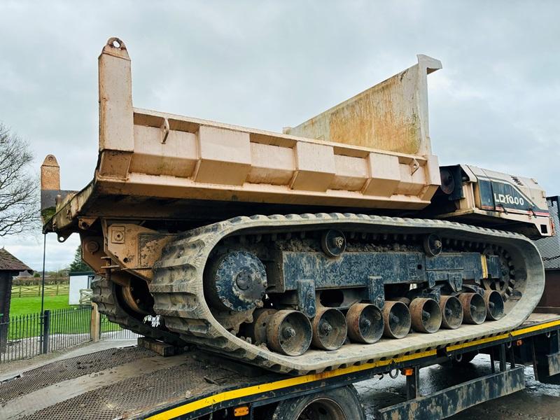 MITSUBISHI LD1000 TRACKED DUMP TRUCK *ENGINE NOT TURNING OVER*