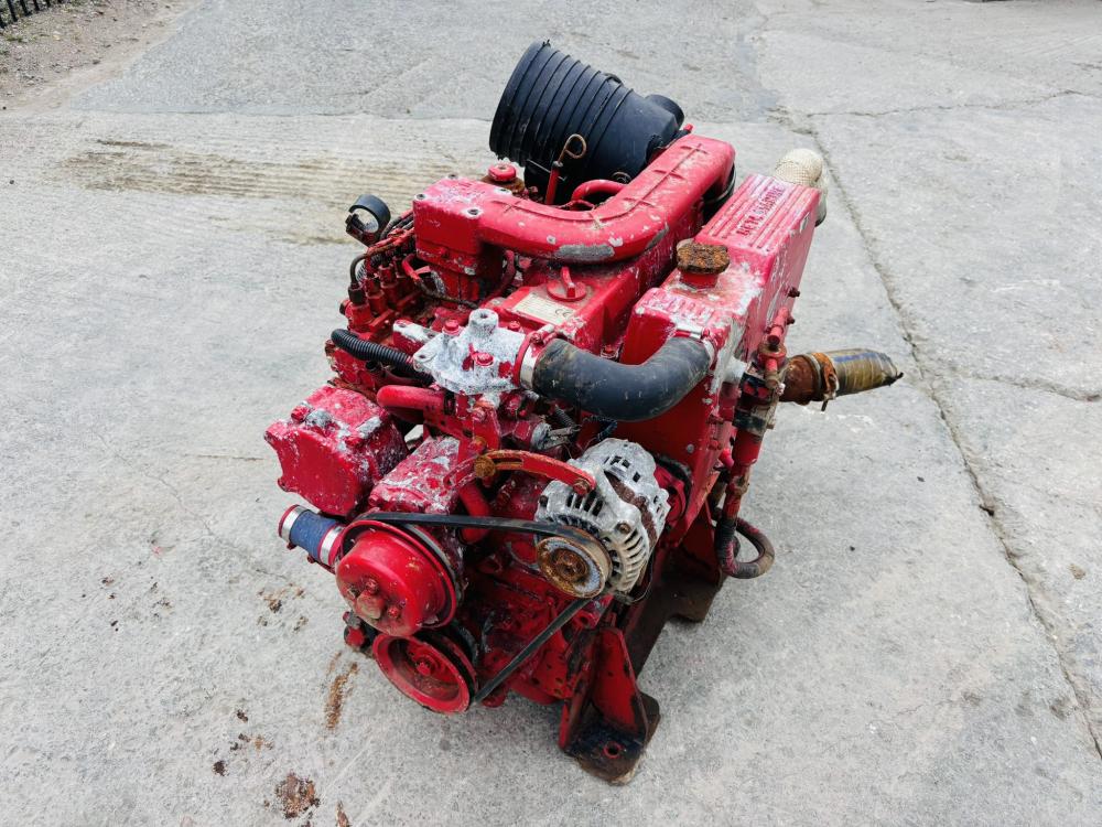 KUBOTA K25548 90BHP 4 CYLINDER DIESEL ENGINE C/W PUMP 