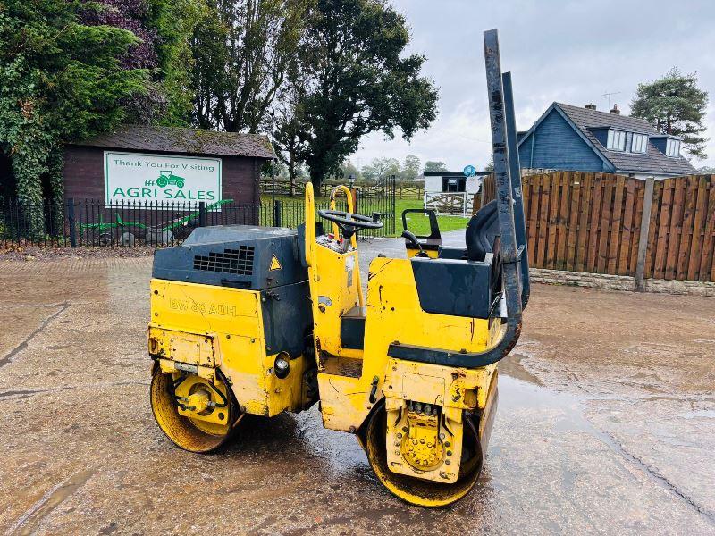 BOMAG BW80ADH DOUBLE DRUM ROLLER C/W DOUBLE DRUM DRIVE 