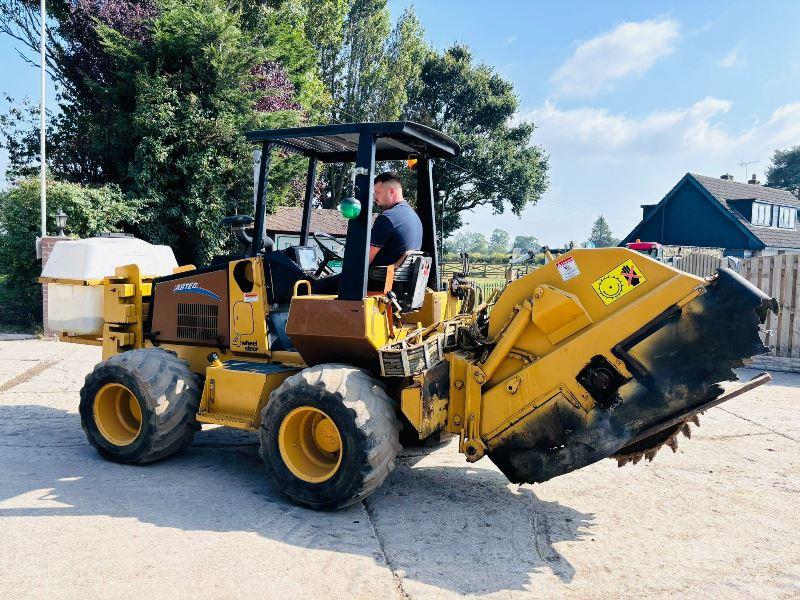 ASTEC RT660 4WD TRENCHER C/W 4 WHEEL STEER *VIDEO*