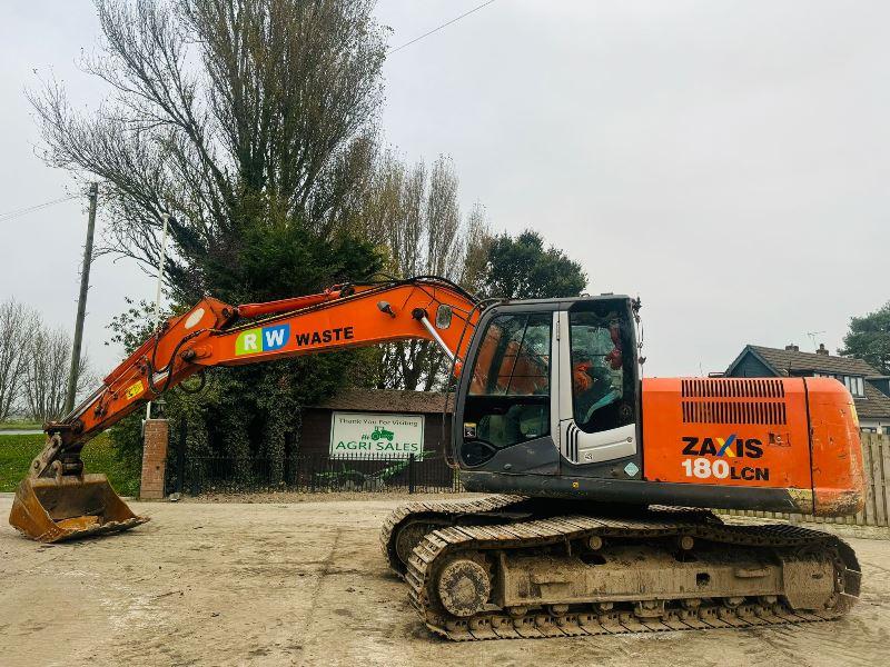 HITACHI ZAXIS 180LCN TRACKED EXCAVATOR *YEAR 2011* C/W QUICK HITCH 