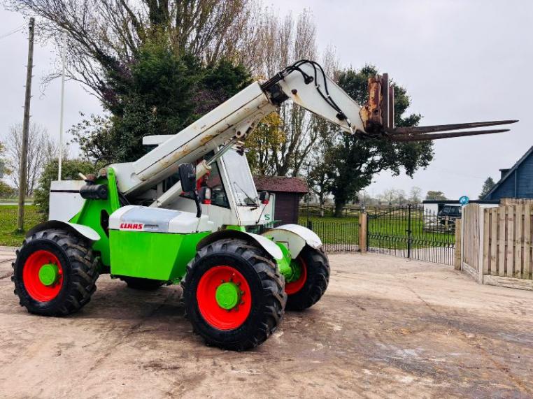 CLAAS 4WD TELEHANDLER *AG SPEC* C/W PICK UP HITCH 