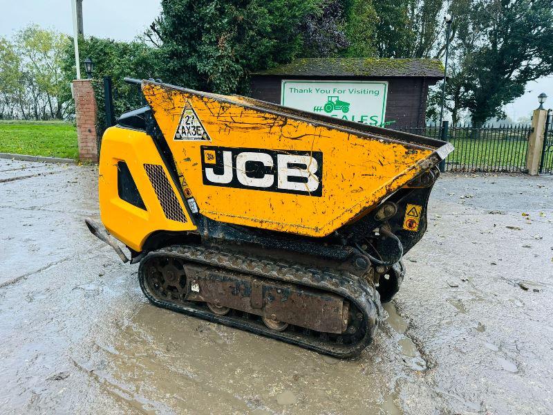 JCB HTD05 HIGH TIP PEDESTRIAN TRACKED DUMPER *YEAR 2019* VIDEO *