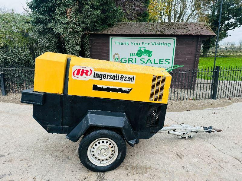 INGERSOL RAND  R1090E TOWABLE COMPRESSOR C/W YANMAR ENGINE 