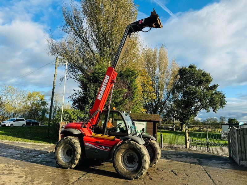 MANITOU MLT629 4WD TELEHANDLER *AG-SPEC, YEAR 2013* C/W PICK UP HITCH *VIDEO*