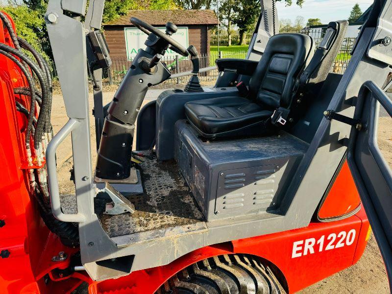 UNUSED EVERUN ER1220 LOADING SHOVEL *YEAR 2024* C/W KUBOTA ENGINE, BUCKET & TINES 