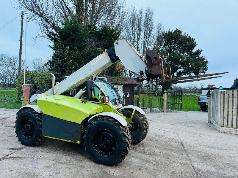 CLAAS (CATERPILLAR) 506 4WD TELEHANDLER *5800 HOURS* C/W PALLET TINES *VIDEO*