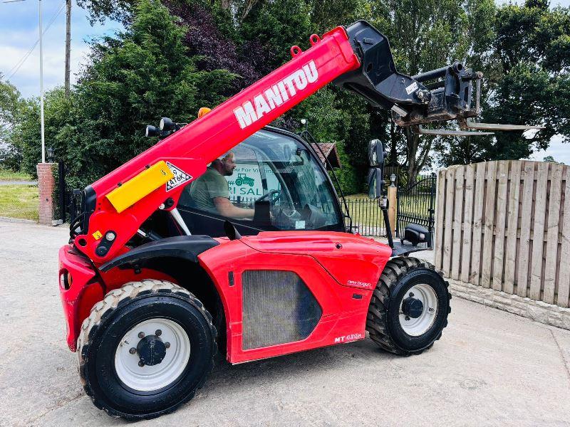 MANITOU MT420 4WD TELEHANDLER *YEAR 2018, 1899 HOURS* C/W PALLET TINES *VIDEO*