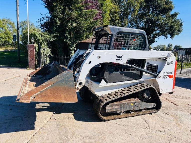 BOBCAT T450 TRACKED SKIDSTEER *YEAR 2020, ONLY 968 HOURS* C/W BUCKET *VIDEO*