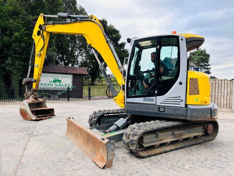 WACKER NEUSON ET90 EXCAVATOR *YEAR 2018, ONLY 3224 HOURS* C/W QUICK HITCH *VIDEO*