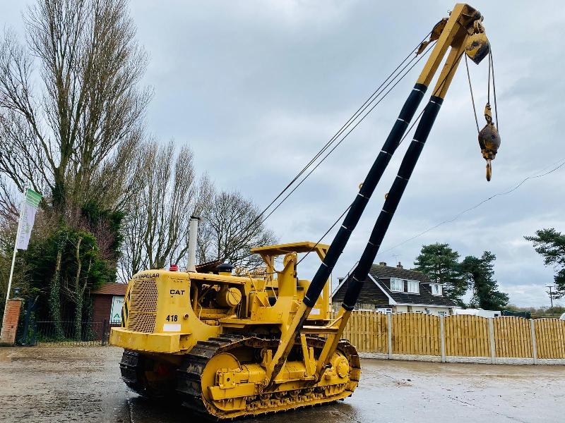 CATERPILLAR 571G DOZER PIPELAYER C/W SIDE BOOM & PIPELAYER