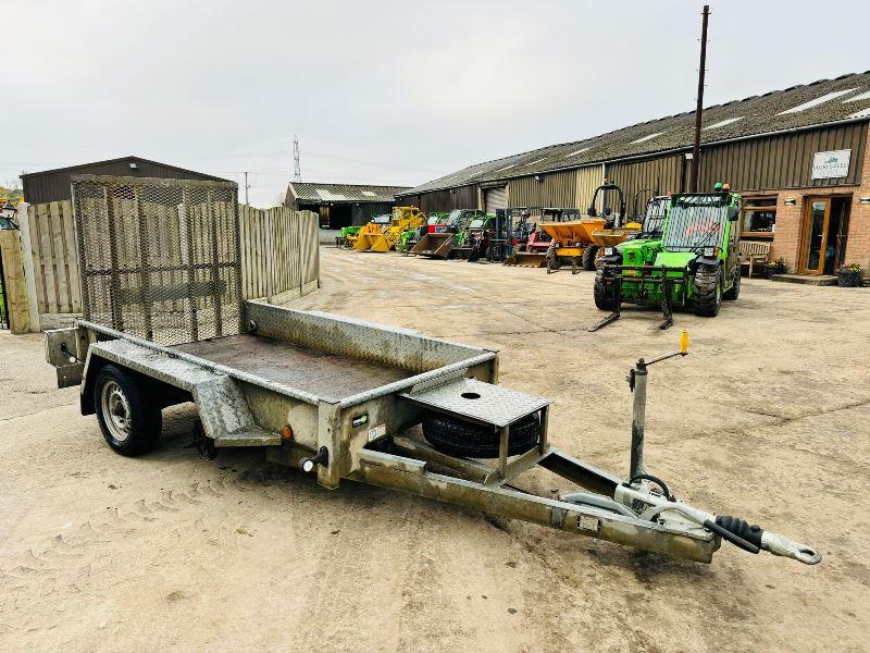 KNOTT TWIN AXLE PLANT TRAILER C/W LOADING RAMP *SPARES & REPAIRS*