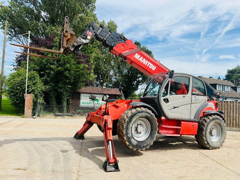 MANITOU MT1840 4WD TELEHANDLER *18 METER REACH* C/W PALLET TINES 