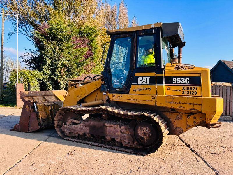 CATERPILLAR 953C DROTT C/W THREE IN ONE BUCKET *VIDEO*