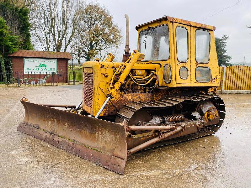 CATERPILLAR D4D DOZER C/W FRONT BLADE & REAR LINKAGE