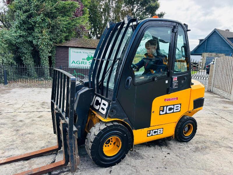 JCB TLT30 TELETRUCK *YEAR 2017* C/W PALLET TINES *VIDEO*