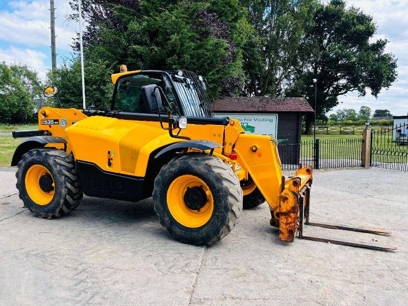 JCB 535-95 4WD TELEHANDLER *YEAR 2020, ONLY1673 HOURS* C/W PALLET TINES *VIDEO*