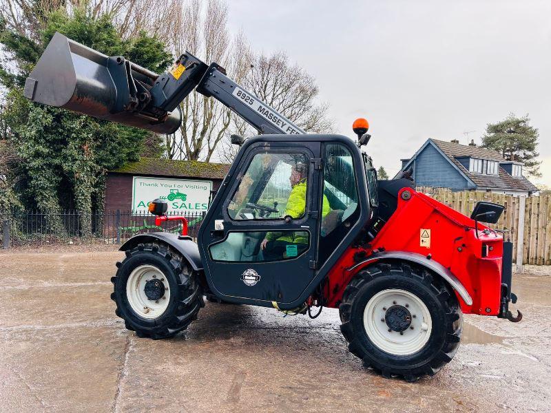 MASSEY FERGUSON 8925 4WD TELEHANDLER *AG-SPEC* C/W BUCKET *VIDEO*