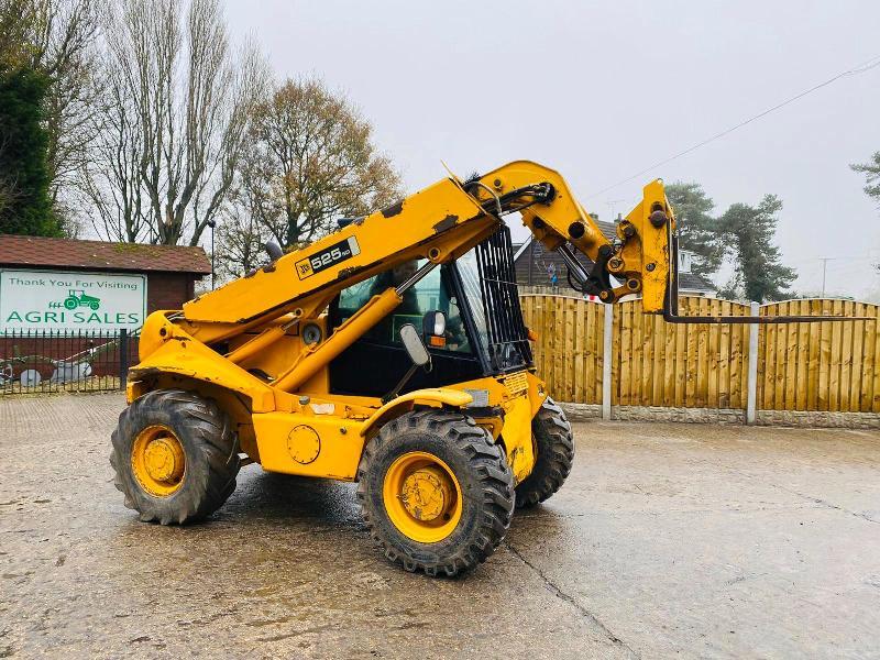 JCB 525-50 4WD LOADALL TELEHANDLER C/W PALLET TINES