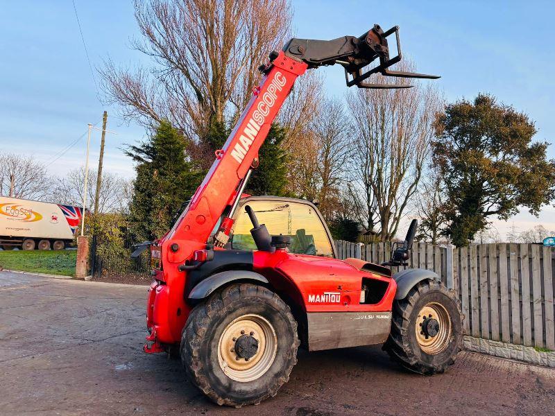 MANITOU 634-120 4WD TELEHANDLER *AG-SPEC* C/W PICK UP HITCH *VIDEO*