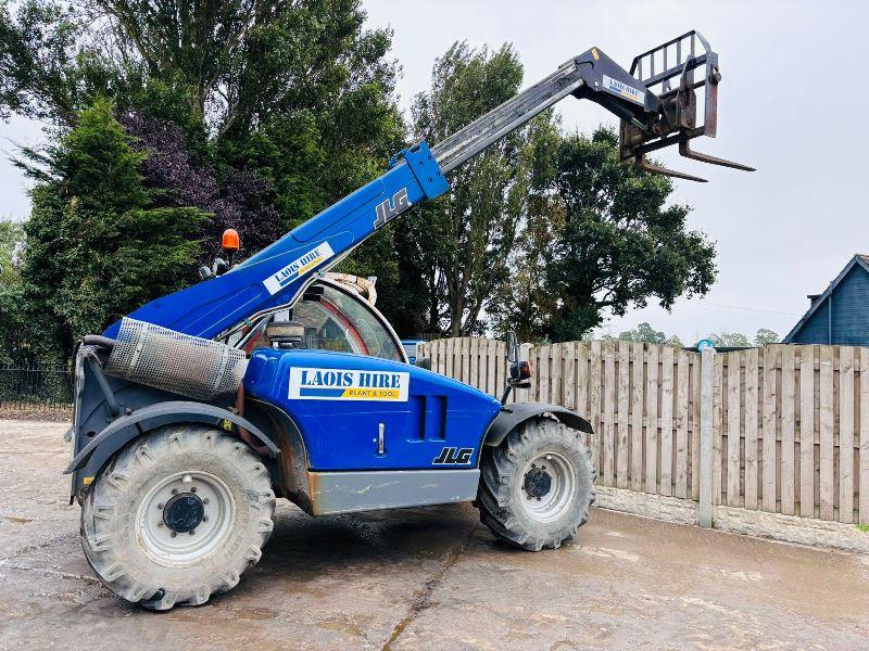 JLG 266 4WD TELEHANDLER C/W JOYSTICK CONTROL & PALLET TINES *VIDEO*