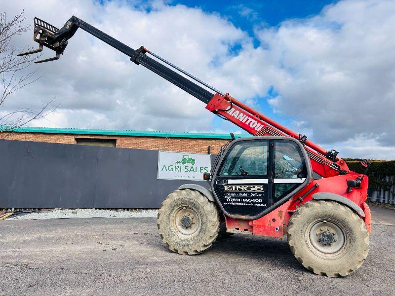 MANITOU MT932 4WD TELEHANDLER *READING 3627 HOURS*C/W PALLET TINES*VIDEO*