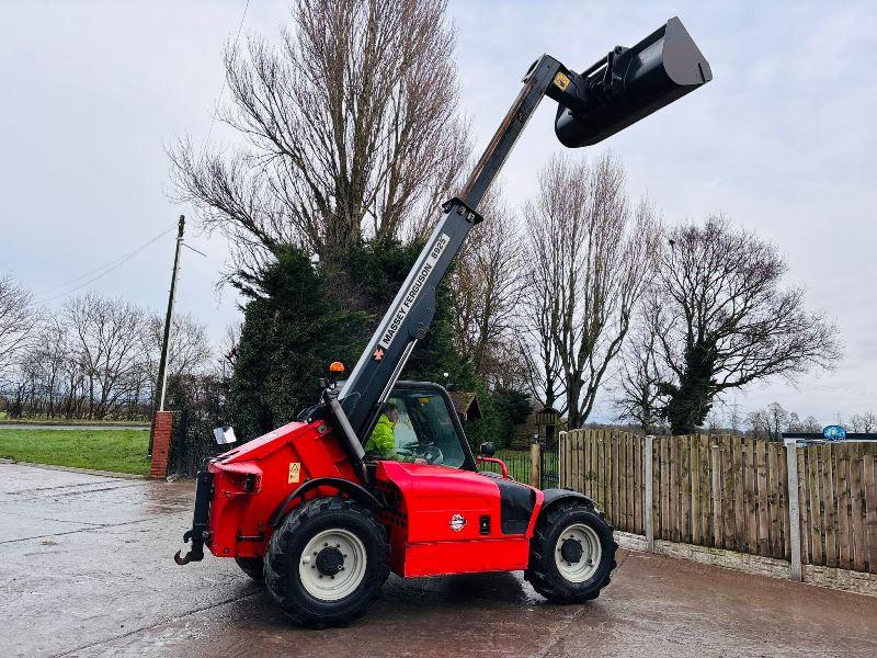 MASSEY FERGUSON 8925 4WD TELEHANDLER *AG-SPEC* C/W BUCKET *VIDEO*