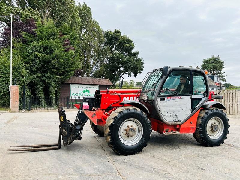 MANITOU MT1030 4WD TELEHANDLER *10METER, YEAR 2012* C/W PALLET TINES *VIDEO*