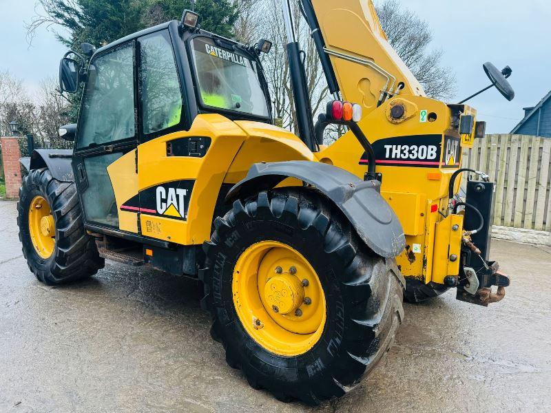 CAT TH330B TELEHANDLER *C/W PALLET TINES*4WD*AG SPEC*