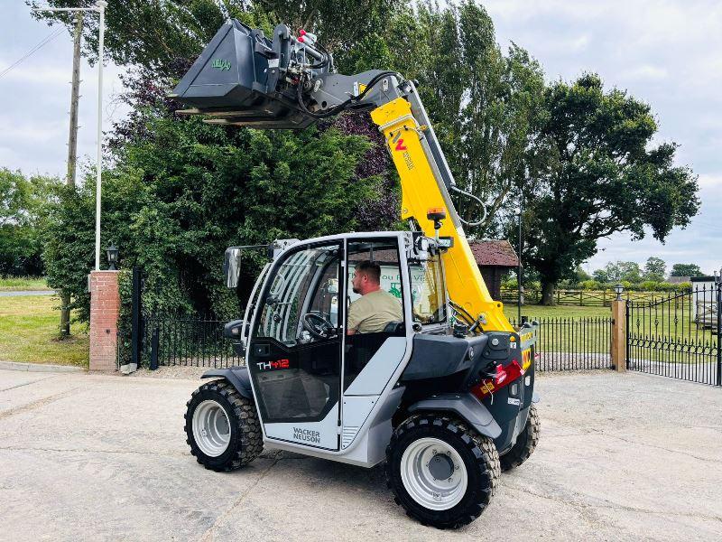 WACKER NEUSON TH412 4WD TELEHANDLER *ONLY 18 HOURS* C/W TINES & BUCKET *VIDEO*