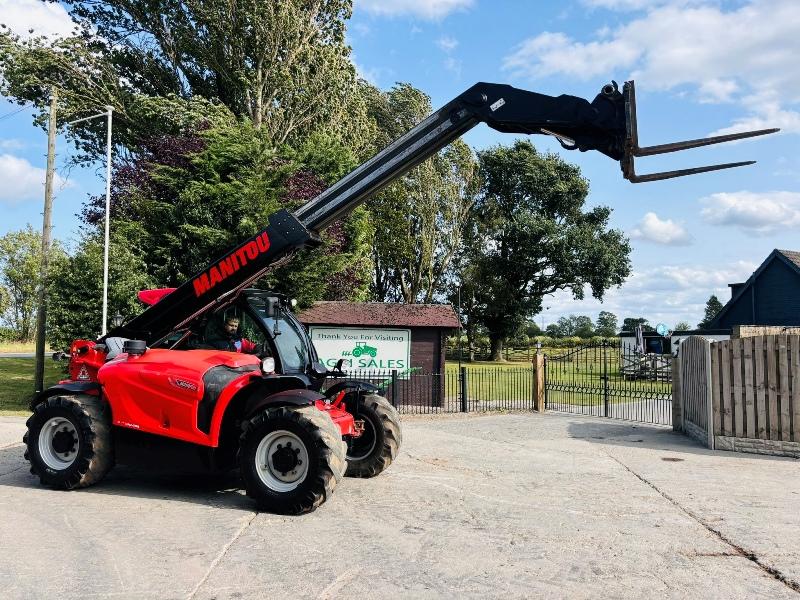 MANITOU MLT630-105D 4WD TELEHANDLER *YEAR 2019, 5286 HOURS* C/W PUH *VIDEO*