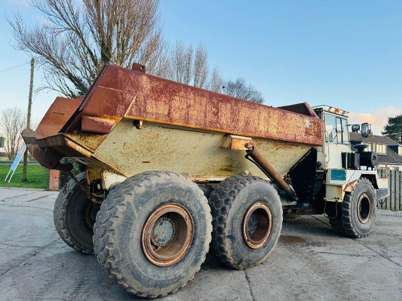 TEREX TR25 6X6 ARTICULATED DUMP TRUCK *VIDEO*