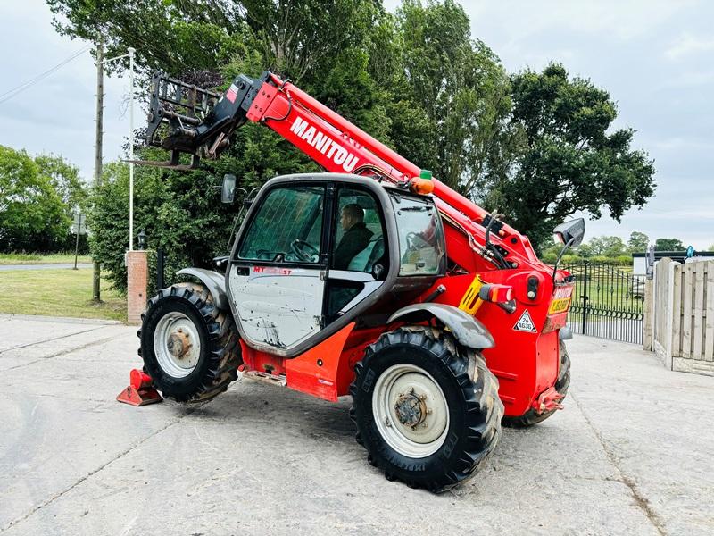 MANITOU MT1030 4WD TELEHANDLER *10METER, YEAR 2012* C/W PALLET TINES *VIDEO*