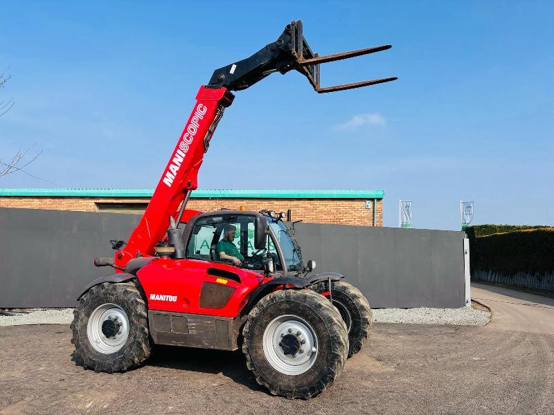 MANITOU MLT 634 120 *YEAR 2013* AG SPEC*TURBO ENGINE*C/W PALLET TINES*VIDEO*