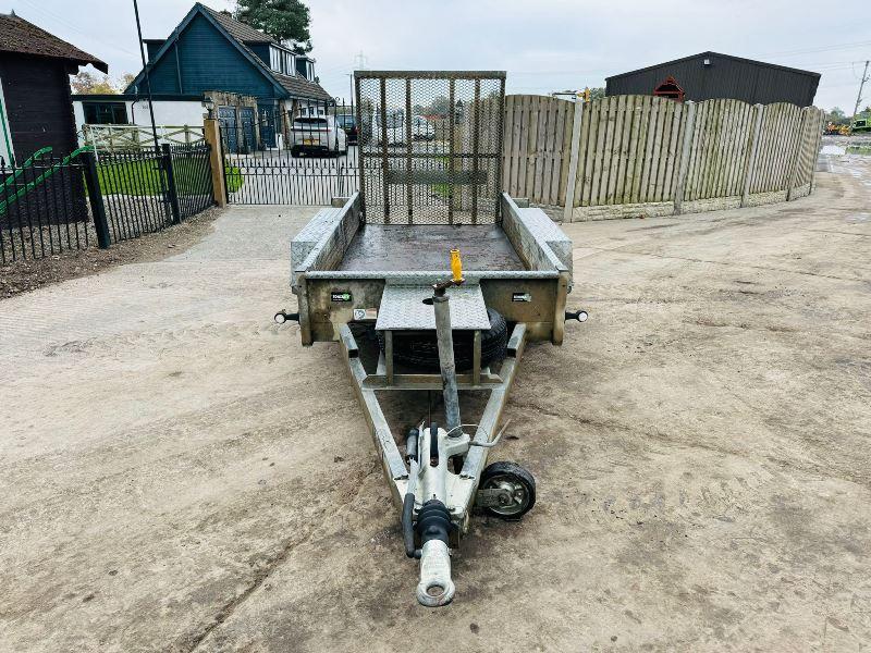 KNOTT TWIN AXLE PLANT TRAILER C/W LOADING RAMP *SPARES & REPAIRS*