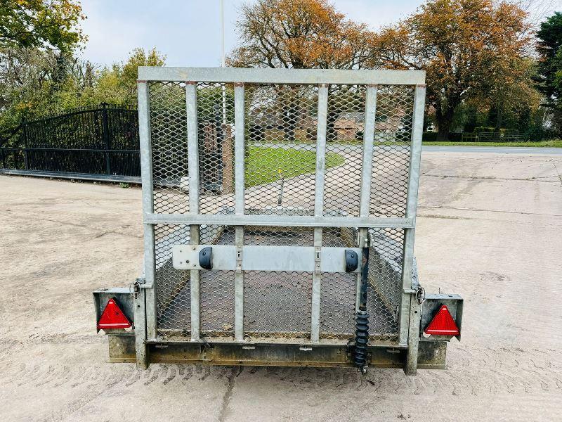 KNOTT TWIN AXLE PLANT TRAILER C/W LOADING RAMP *SPARES & REPAIRS*