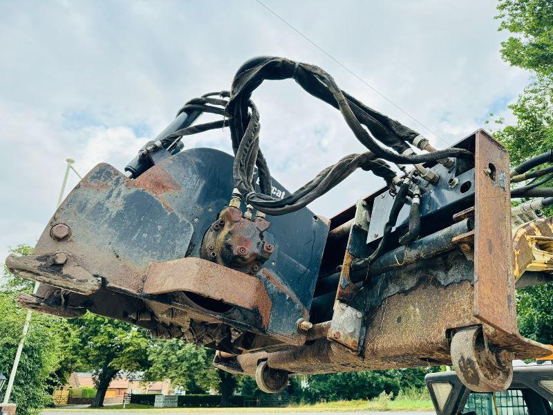 BOBCAT HYDRAULIC PLANNER *TO SUIT SKIDSTEER* VIDEO *