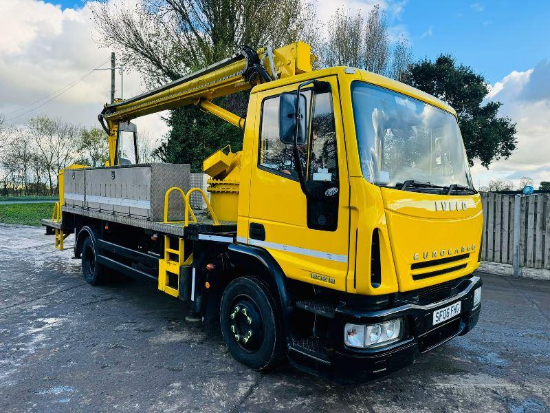 IVECO 120E18 4X2 LORRY C/W SKY KING 299TJ ARIEL PLATFORM *VIDEO*