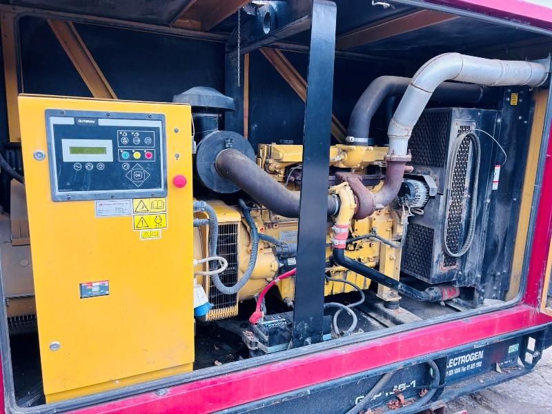 CAT OLYMPIAN GENERATOR *PERKINS ENGINE* 165KVA*C/W DIESEL TANK*VIDEO*