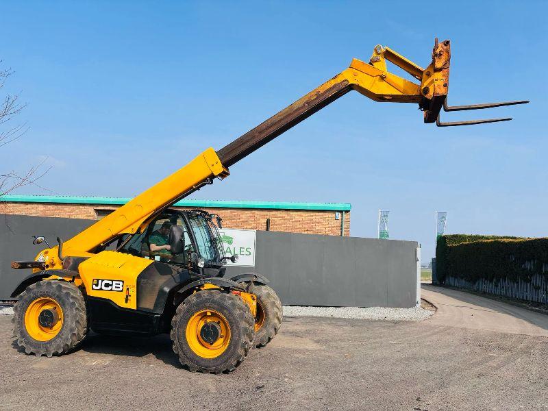 JCB 531-70 YEAR 2019 *ONLY 1438 HOURS* C/W PALLET TINES*VIDEO*