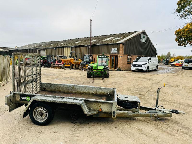 KNOTT TWIN AXLE PLANT TRAILER C/W LOADING RAMP *SPARES & REPAIRS*