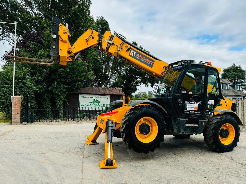 JCB 540-140 4WD TELEHANDLER *YEAR 2018, 14 METER REACH* C/W TINES *VIDEO*