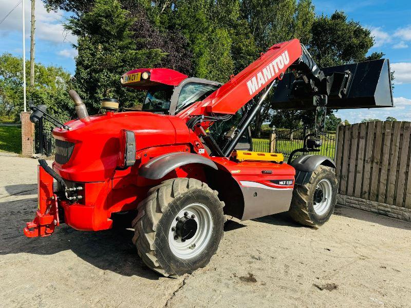 MANITOU MLT629 4WD TELEHANDLER *AG-SPEC, YEAR 2014* C/W BUCKET *VIDEO*