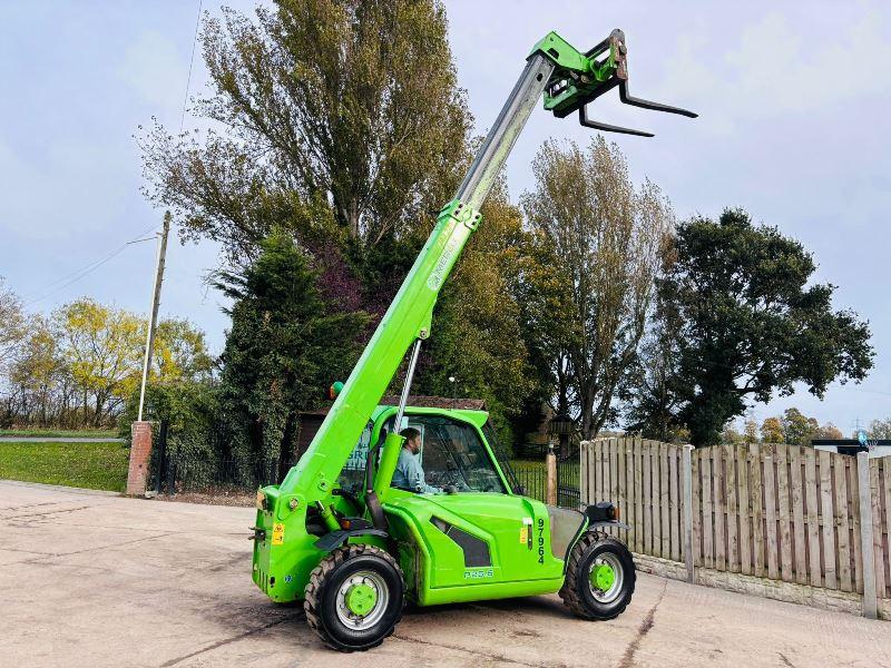 MERLO P25.6 TURBO TELEHANDLER *YEAR 2017, ONLY 2249 HOURS* C/W PALLET TINES *VIDEO*